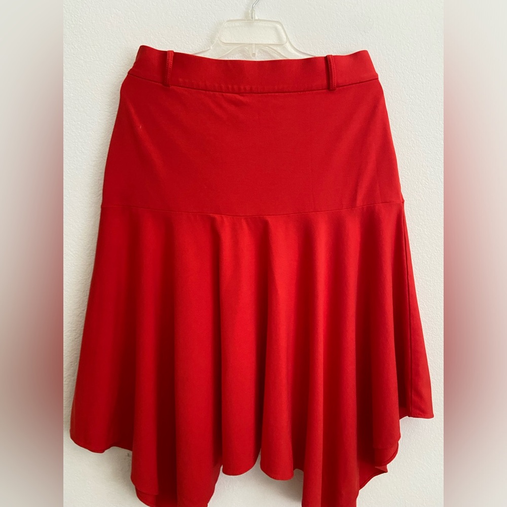 ann taylor skirt  orangen  size 8